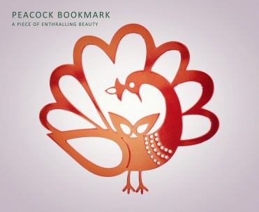 Peacock Bookmark